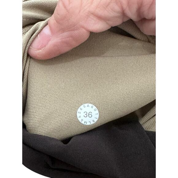 Lululemon Men's ABC Classic-Fit Tofino Sand Warpstreme Pants Size 36 - Picture 6 of 7